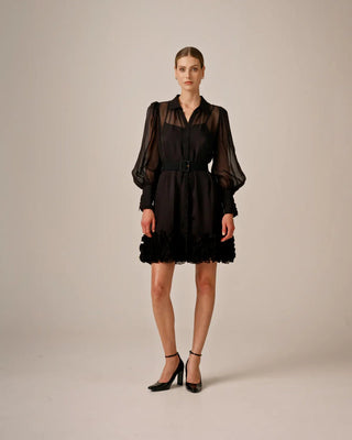 ORGANZA MINI DRESS - FEBE Clothing