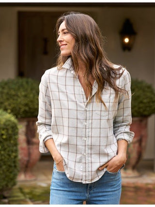 RELAXED BUTTON - UP SHIRT - FEBE Clothing