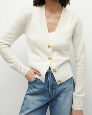 SOLENE CASHMERE CARDIGAN - FEBE Clothing