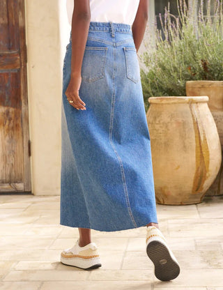 DONNYBROOK DENIM SKIRT - FEBE Clothing