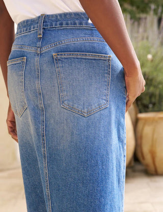 DONNYBROOK DENIM SKIRT - FEBE Clothing