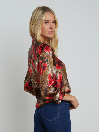 DANI 3/4 SLEEVE BLOUSE - FEBE Clothing