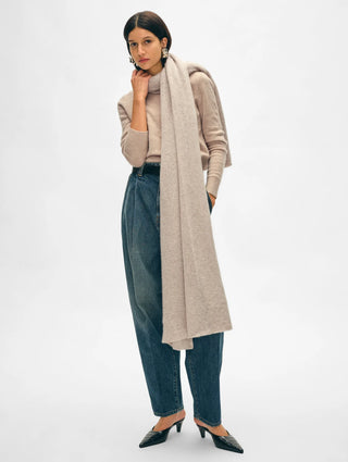 CASHMERE TRAVEL WRAP - FEBE Clothing