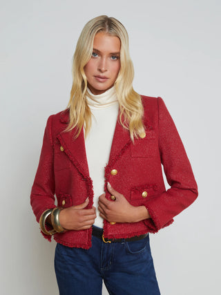 SYLVIA COLLARD JACKET - FEBE Clothing