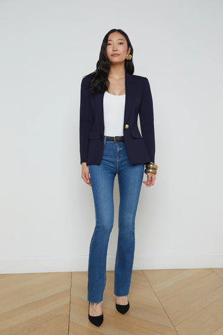 CHAMBERLAIN KNIT BLAZER - FEBE Clothing