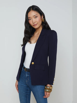 CHAMBERLAIN KNIT BLAZER - FEBE Clothing