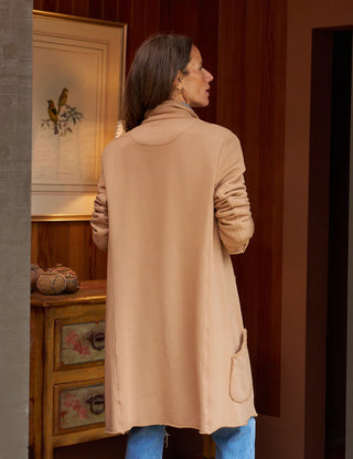 SWEATSHIRT TRENCH COAT