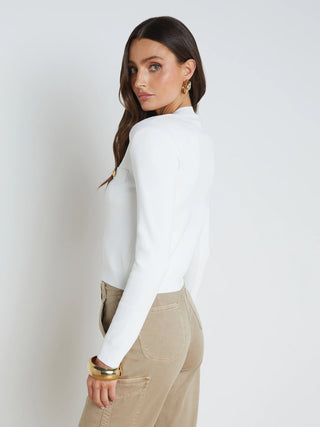 TOULOUSE CROPPED CREWNECK CARDI