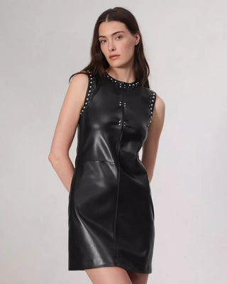 BRIGETTE FAUX LEATHER DRESS - FEBE Clothing