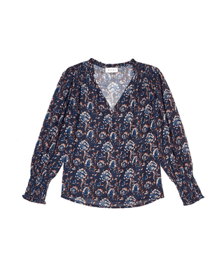 SEREN PRINT L/S TOP - FEBE Clothing