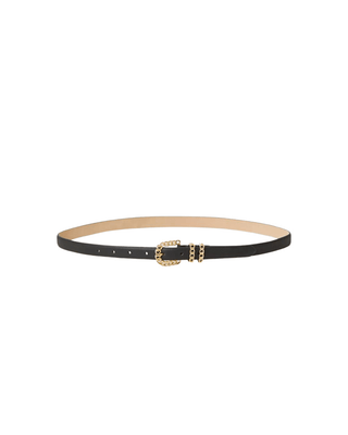 HATTIE BELT BLACK/GOLD - FEBE Clothing