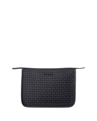 WOVEN CLUTCH BLACK - FEBE Clothing