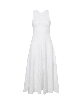 JUNO DRESS IN BRODERIE ANGLAISE - FEBE Clothing