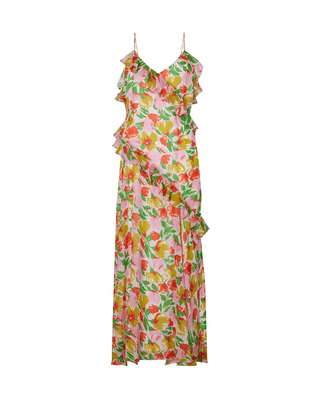 AURELIA CHIFFON MAXI DRESS - FEBE Clothing