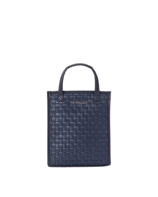 MICRO WOVEN BOX TOTE - FEBE Clothing