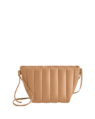 BOULEVARD PADDED LEATHER CROSSBODY BAG - FEBE Clothing