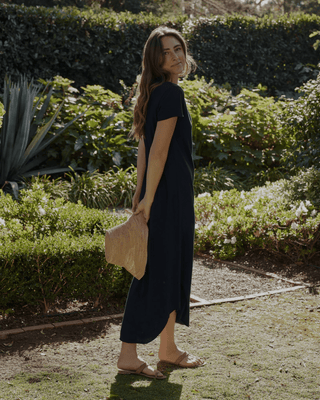 HARPER PERFECT TEE MAXI DRESS - FEBE Clothing