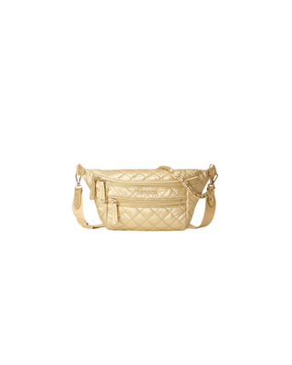 SMALL CROSBY CROSSBODY SLING LIGHT GOLD - FEBE Clothing