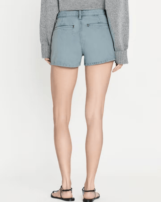 LE BARDOT EXPOSED BUTTON SHORT - FEBE Clothing