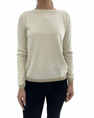 TWO TONED SWEATER - FEBE Clothing