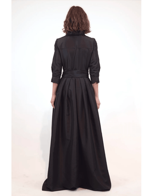 JULIP S/S BELTED GOWN - FEBE Clothing