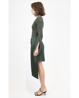 SPRINGER L/S WRAPPED DRESS - FEBE Clothing