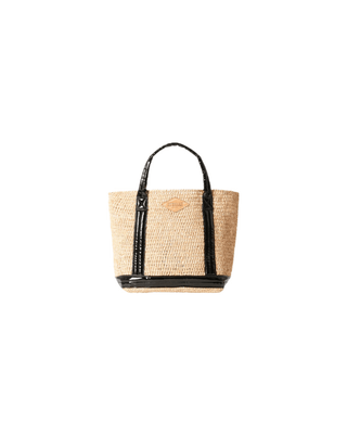 SMALL RAFFIA TOTE - FEBE Clothing