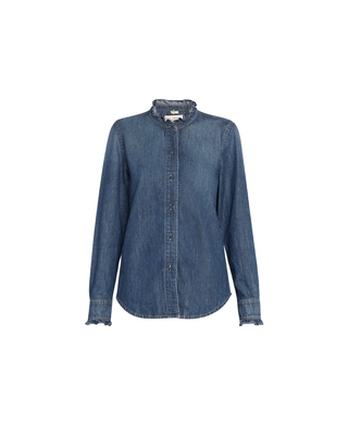 LYDIA DENIM SHIRT - FEBE Clothing