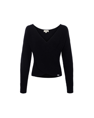 ANTONELLA CROSSOVER SWEATER - FEBE Clothing