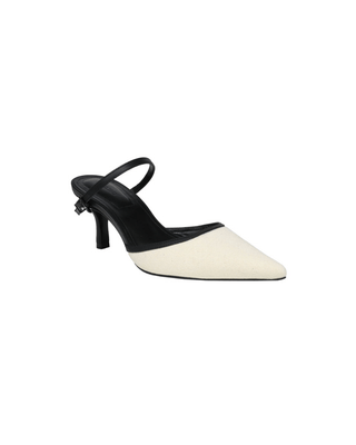 KIERNAN CANVAS BUCKLE PUMP - FEBE Clothing