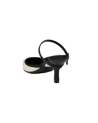 KIERNAN CANVAS BUCKLE PUMP - FEBE Clothing