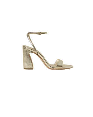 MALIA CURVED HEEL SIMPLE SANDAL WITH ANK - FEBE Clothing