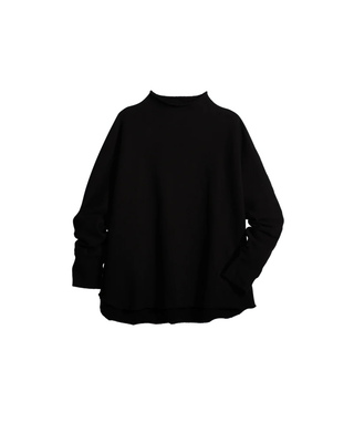 EFFIE L/S FUNNEL NECK CAPELET - FEBE Clothing