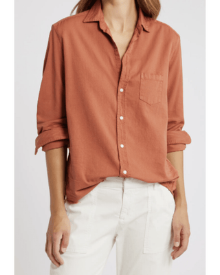 EILEEN RELAXED BUTTON UP SHIRT - FEBE Clothing