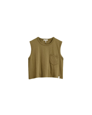 MINI SLUB POCKET TANK - FEBE Clothing