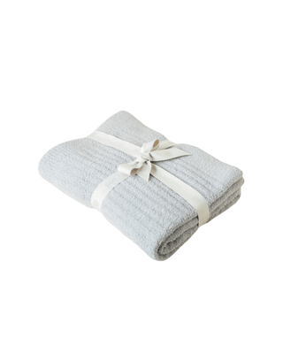 SOLID RIB MARSHMALLOW BLANKET - FEBE Clothing