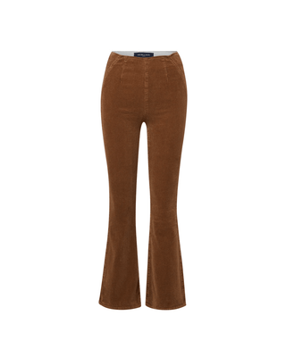 CARSON CORDUROY OFF - DUTY KICK - FLARE PANT - FEBE Clothing