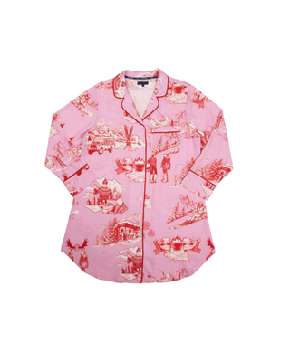 APRES SKI TOILE SLEEP SHIRT - FEBE Clothing