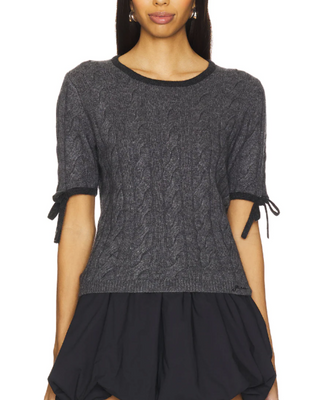 CASHMERE MIX T-SHIRT