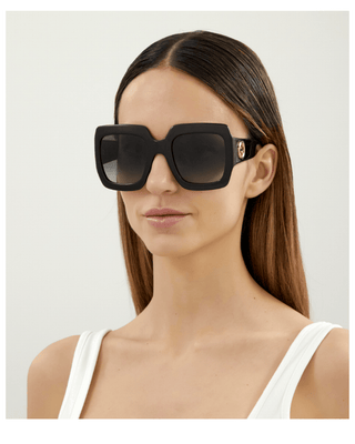 RECTANGULAR FRAME GLASSES - FEBE Clothing