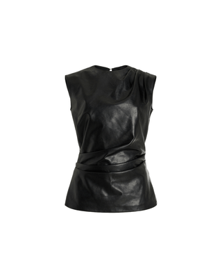 WYNTER S/L DRAPED TOP - FEBE Clothing