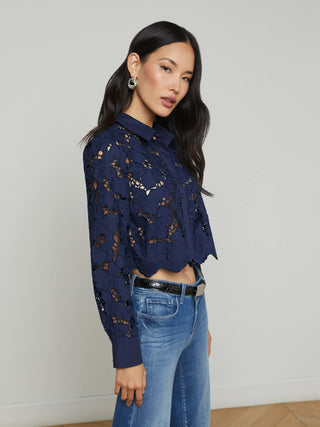 SEYCHELLE CROPPED BUTTONDOWN