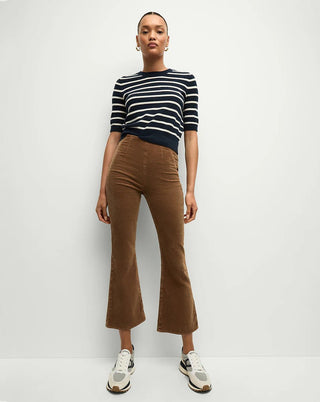 CARSON CORDUROY OFF - DUTY KICK - FLARE PANT - FEBE Clothing