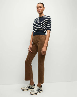 CARSON CORDUROY OFF - DUTY KICK - FLARE PANT - FEBE Clothing