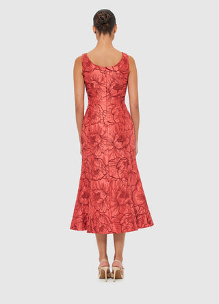 DAPHNE LACE MIDI DRESS - FEBE Clothing