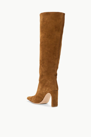 WALLY HIGH HEEL BOOT TAN - FEBE Clothing