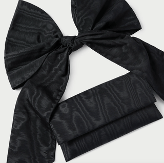 RAMONA BLACK BOW SHOULDER BAG - FEBE Clothing