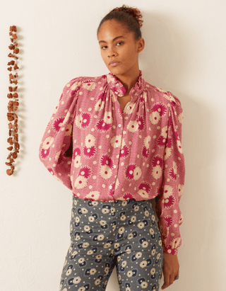 ANNABEL BERRY DAISY SHIRT - FEBE Clothing