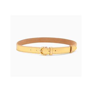 GIA TWISTED BUCKLE BELT - FEBE Clothing