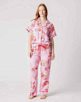 APRES SKI TOILE PAJAMA PANTS SET - FEBE Clothing